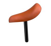 rockible Sella per bici per bambini Sella per bicicletta con montante Comodo sedile per bici ergonomico versatile con parte morbida per ciclismo all'aperto, Marrone