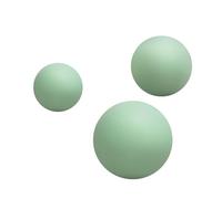 rockible Set di 3 Sfere per Massaggio Profondo, Strumenti Compatti per Il Benessere Fisico, Verde