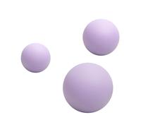rockible Set di 3 Sfere per Massaggio Profondo, Strumenti Compatti per Il Benessere Fisico, Viola