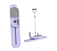 rockible Set Pilates Reformer, Macchina Pilates Reformer con bancone tonificante e tavola Addominale Pieghevole