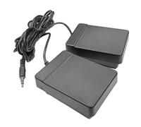 rockible Strumento Musicale Doppio Pedale, Interruttore a Pedale a Breve Durata, Professionale, Universale per Batteria, Elettronico, Allenamento Fisico