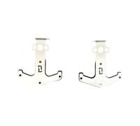 rockible Supporti per bilancieri montati su Rack, Organizer per riporre Attrezzature per Squat in Acciaio Inossidabile Robusto, a Strato Singolo, per Garage e