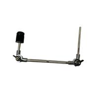 rockible Supporto per campanaccio, morsetto per batteria, attacco per braccio piatto, staffa di montaggio per campanaccio per batteria, S