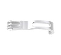 rockible Supporto per Luce Anteriore per Forcella della Bici, Porta Torcia, Supporto per Faro per Bicicletta da Montagna, Argento