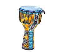 rockible Tamburo a Strumento musicale a percussione Suono regolabile per regali di festa, Giallo