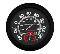 rockible Termometro, igrometro, misuratore di umidità, Stazione meteorologica da Parete, misuratore di Temperatura per casa, Cucina, cameretta, Camera da Letto, Type a