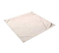 rockible Tessuto Ignifugo da Esterno Copertura Protettiva Calore Tappetino per Braciere E Griglia Fibra di Vetro 04mm Stabile con Occhielli Barriera 500-800°C, 50 50cm