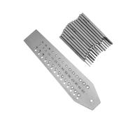 rockible Tocca e muore i gioielli kit che creano strumento di riparazione dell'orologio manuale multiuso per orologi set di piastre per taglio per i