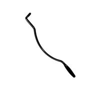 rockible Tremolo Arm Whammy Bars Sistema a ponte tremolo singolo Manovella Accessorio per parti di chitarra Maniglia per chitarra elettrica Barra del tremolo, nero