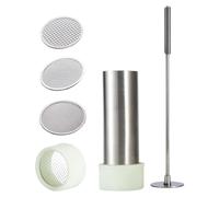 rockible Utensile per triturare Il Tofu, affettatrice per pressa per Tofu, Portatile, Pratico Professionale, Accessori da Cucina, Gadget da Cucina, Acciaio, Style B
