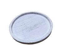 rockible Vassoio portaoggetti da bagno in legno, vassoio da portata in legno da 20 cm, centrotavola, portacandele, per cibo, candela, spugna, frutta, B