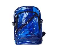 rockible Zaino in PVC Borsa portaoggetti Grande capacità Pratico regalo Zaino scolastico portatile Zaino per campeggio Lavoro Escursionismo all'aperto Adulti, Blu