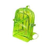 rockible Zaino in PVC Borsa portaoggetti Grande capacità Pratico regalo Zaino scolastico portatile Zaino per campeggio Lavoro Escursionismo all'aperto Adulti, Verde