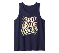 Rockin' 3 ° Grado Rocks First Day Band Teacher Game On Team Canotta
