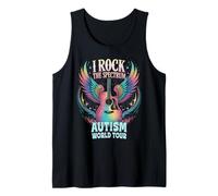Rockin' Autism I ROCK THE SPECTRUM Papà Stimming Gentilezza Canotta
