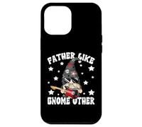 Rockin Dad For Bass Guitar Player Funny Fathers Day Gnome Custodia per iPhone 12 Pro Max