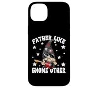 Rockin Dad For Bass Guitar Player Funny Fathers Day Gnome Custodia per iPhone 14 Plus