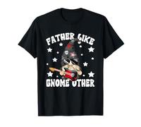 Rockin Dad for Bass Guitar Player Funny Fathers Day GNOME Maglietta
