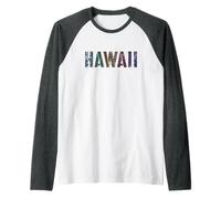 Rockin' Hawaii Family Vacation Summer Pool Trip Bagnini Maglia con Maniche Raglan
