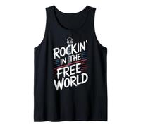 Rockin nel Mondo Libero Music Lover Design Concept Canotta