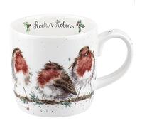 Rockin Portmeirion Wrendale Designs - Tazza natalizia da 0,3 l