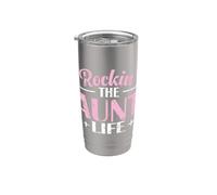 Rockin' The Aunt Life Bicchiere termico in acciaio inox doppia parete