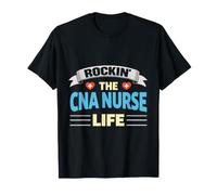 Rockin The CNA Nurse Life Assistente Infermieristico Maglietta