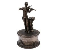 ROCKING GIFTS Figura musicale Johann Strauss Danubio Blu con Movimento - Decorazione Casa, Musica Classica, Ornamento, Figura Decorativa