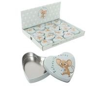 ROCKING GIFTS Scatolina souvenir denti topolino Perez bambini bambini stoccaggio regalo 9x8 cm