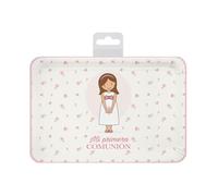 ROCKING GIFTS Set 2 vassoi comunione bambina 25 x 34 cm carta decorazione festa matrimonio