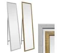 ROCKING GIFTS Specchio da terra completo 35 x 155 cm x 2 colori PVC Riflesso chiaro decorativo altezza regolabile