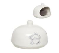 ROCKING GIFTS Strofinaccio Shades of Flora Ceramica 14 cm