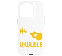 Rocking L'ukulele Chitarra Acustico Hawaiano Uke Musicista Custodia per iPhone 15 Pro