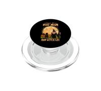 Rocking The Dog Mom And Witch Life Dachshund Halloween PopSockets PopGrip per MagSafe