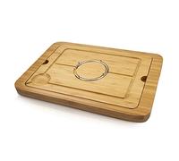 Rockingham Forest MCB-4028 Deluxe Bamboo 5 in 1-Set multitavola Rettangolare in bambù, 40 x 28 cm, Legno