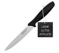 Rockingham Forge Coltello multiuso 12,5 cm - Coltelli da cucina leggeri e affilati in acciaio inossidabile con manico nero