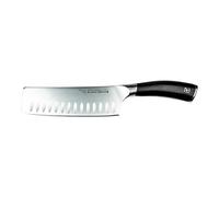 Rockingham Forge Equilibrium 16,5 cm Coltello per verdure/Nakiri con lama in acciaio tedesco e manico nero