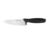 Rockingham Forge Essentials Coltello da chef con manico nero da 15 cm per tutti gli usi - Coltelli con codice colore per l'igiene alimentare & alimenti allergenici in acciaio inossidabile