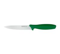 Rockingham Forge Essentials Coltello multiuso con manico verde da 12,5 cm per insalata e frutta - Coltelli con codice colore per l'igiene alimentare & alimenti allergenici in acciaio inossidabile
