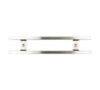 Rockingham Forge MK-300SS Portacoltelli Magnetico in Acciaio Inox da 30,5 cm con 6 Ganci per Utensili e fissaggi a Parete, Inossidabile, Argento