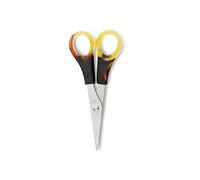 Rockingham Forge Sister Large Embroidery Scissors 4cm Stainless Steel Blade - Tortoise Shell Effect Handle - Sharp Scissors for Sewing, Craft, Fabric & Dressmaking