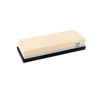 Rockingham Forge SUPERSHARP PRO Pietra abrasiva combinata 2 in 1 Grana grossa/media 240/1000 - Affilatura professionale dei coltelli de cucina due pietre in una con base antiscivolo