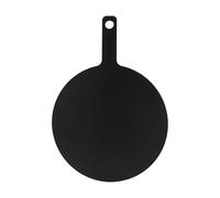 Rockingham Forge Tagliere per Pizza in Fibra di Legno Nero, Ø 30 cm per Pizza da 10 Pollici, Tagliere Rotondo e Igienico, Pala per Pizza in Legno Resistente al Calore, Lavabile in Lavastoviglie