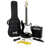 RockJam Kit per chitarra elettrica a grandezza naturale, Nero