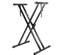 Rockjam Xfinity Douproed Presunbled Keyboard Stand con cinghie di bloccaggio