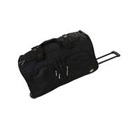 Rockland Bagagli 30 Inch Rolling Duffle, Nero, Taglia unica, Borsone arrotolabile