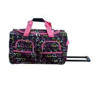 Rockland Borsone arrotolabile, Cuore 1, 22", Melbourne Hardside - Trolley espandibile con ruote girevoli