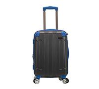 Rockland Hardside - Valigia espandibile con ruote girevoli, multicolore, Due tonalità di grigio, Carry-On 20-Inch, London Hardside Spinner Wheel Bagaglio