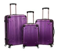 Rockland London Hardside Spinner Wheel Bagagli, Viola, Taglia unica, London Hardside Spinner Wheel Bagagli