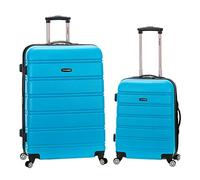 Rockland Melbourne Hardside - Bagaglio a rotelle espandibile, Turchese (Blu) - F225-TURQUOISE